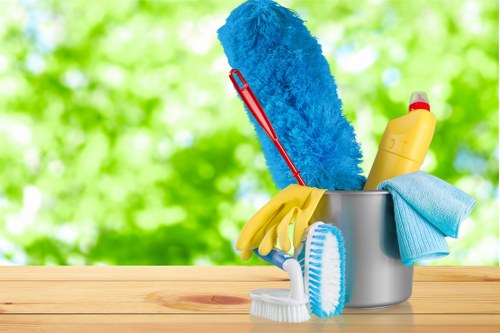 Cleaning complaint being reported and recorded in a structured process