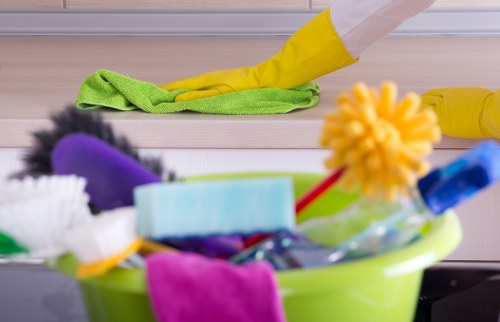 Commercial cleaning in a Brixton office space