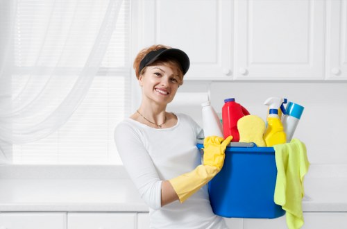Professional after builders cleaning in a Brixton flat