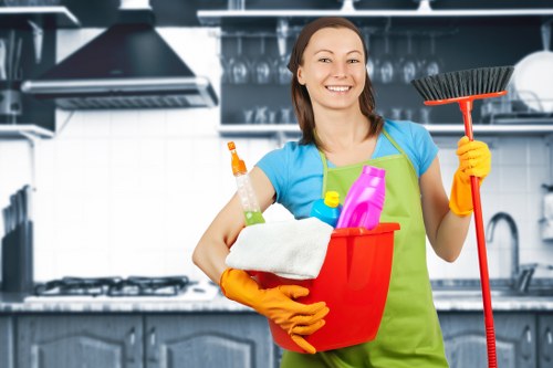 Commercial carpet cleaning service for a Brixton business interior