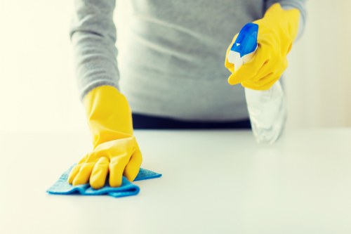 Sustainable recycling and waste separation efforts by Cleaners Brixton