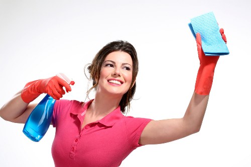 Local cleaning team preparing a Brixton property for handover